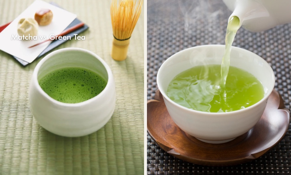 matcha vs green tea